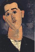 Amedeo Modigliani Portrait of Juan Gris (mk39) oil